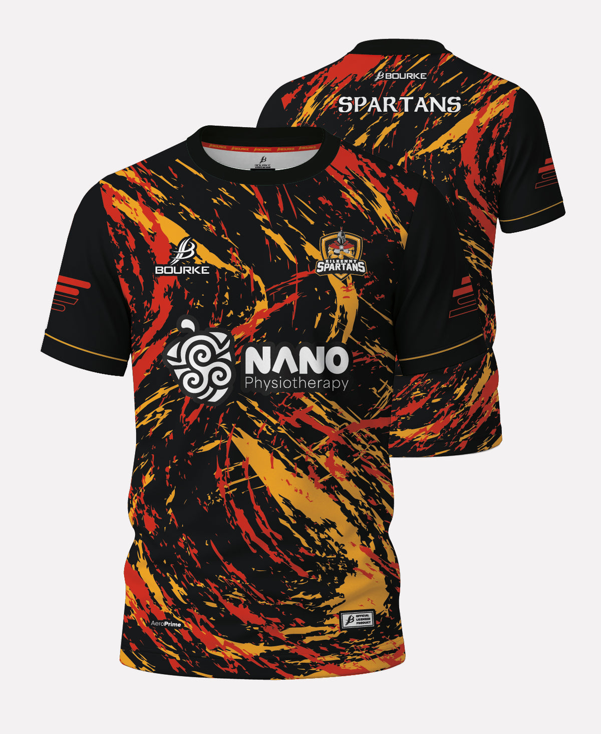 Kilkenny Spartans Volleyball Jersey (Black)