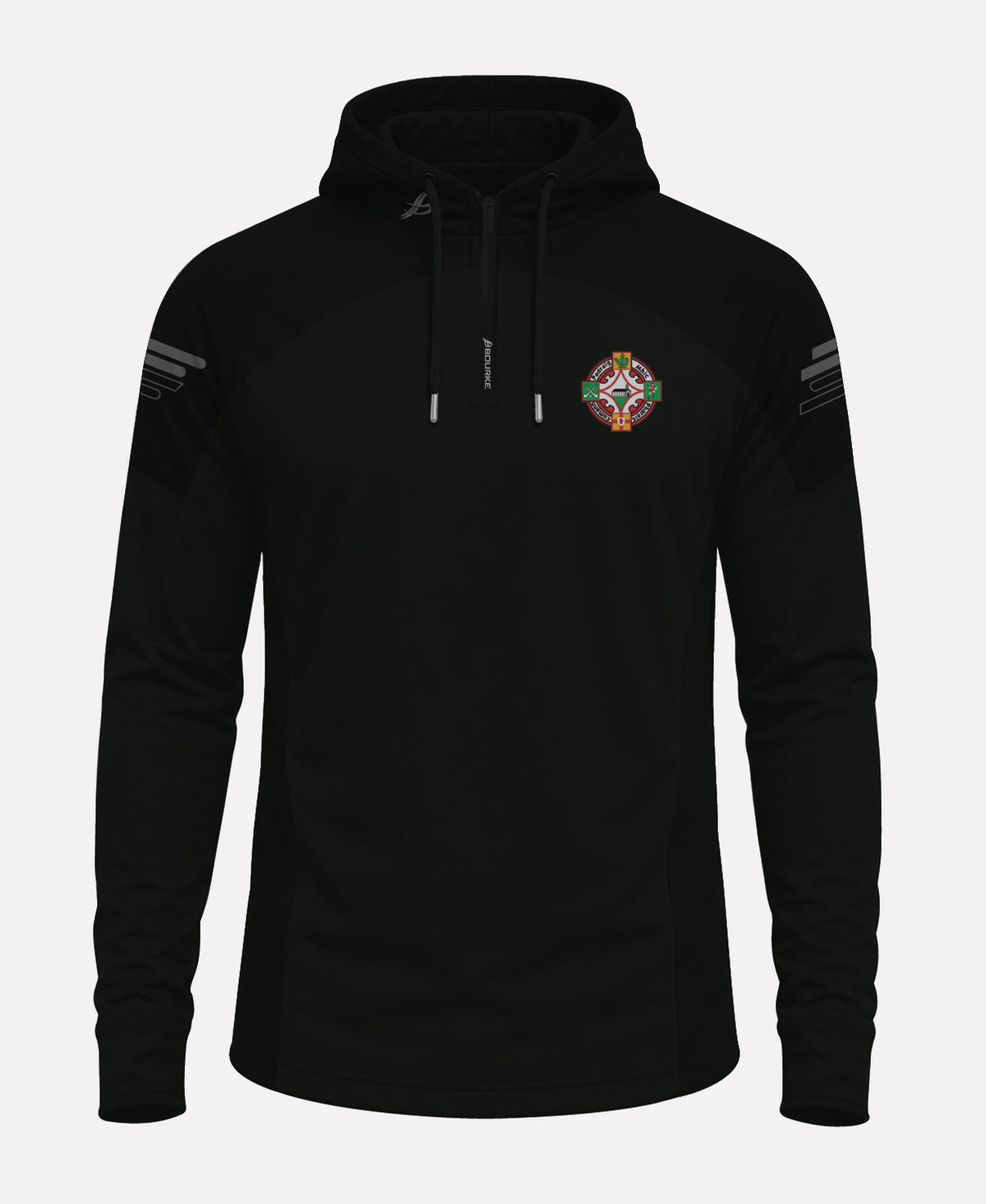 Kilrea Camogie SORA Half Zip Hoodie (Black)