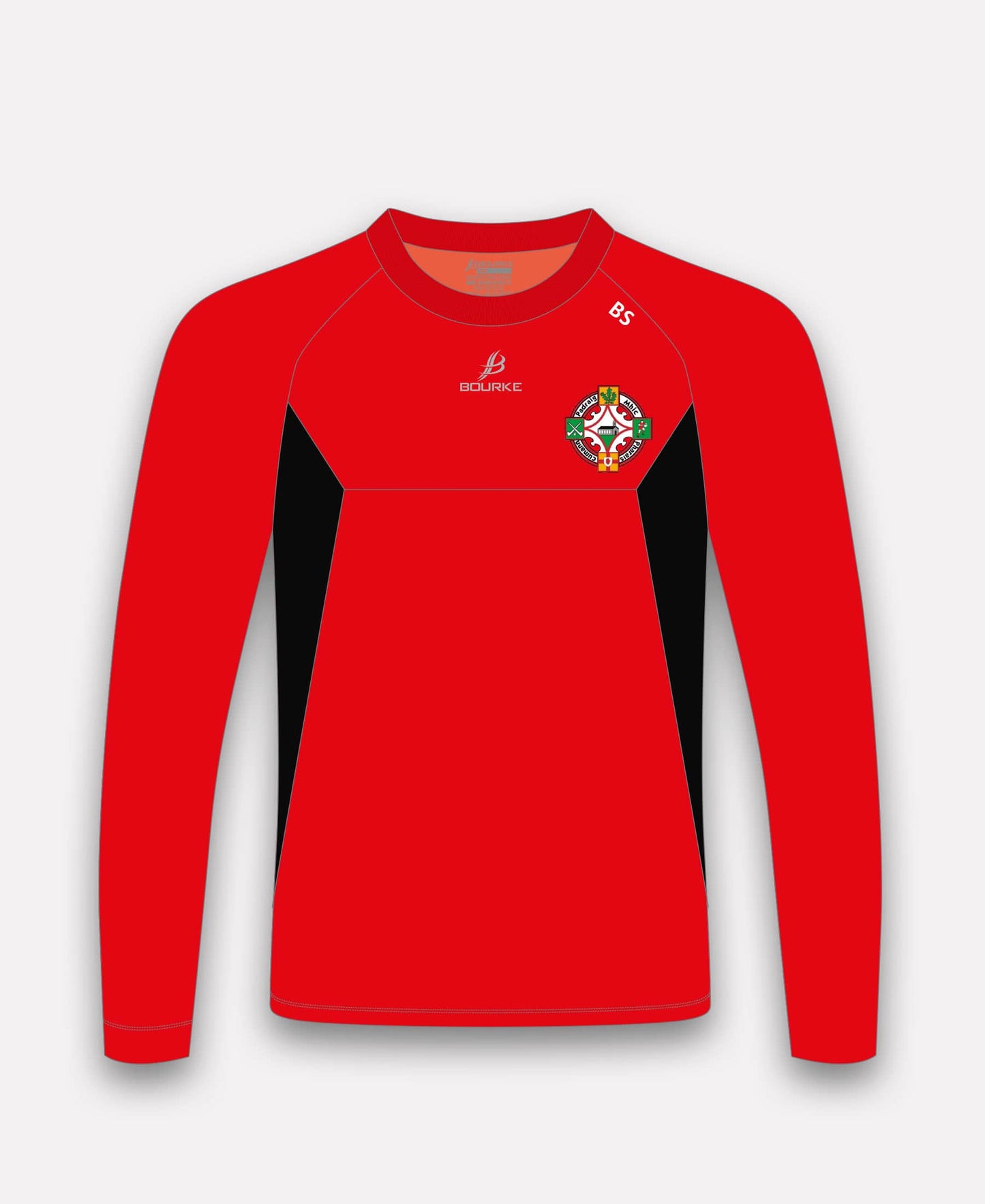 Kilrea Camogie BARR Crew Neck (Red/Black)