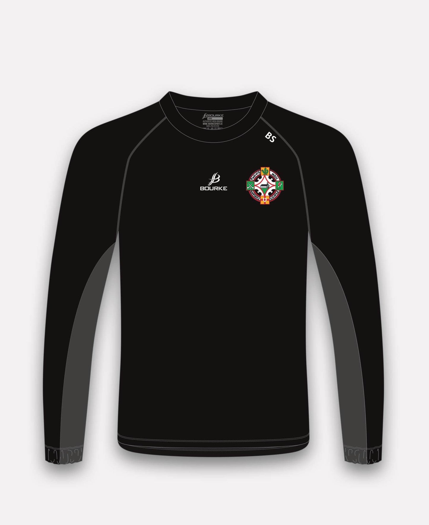 Kilrea Camogie TIRIM Windcheater (Black)