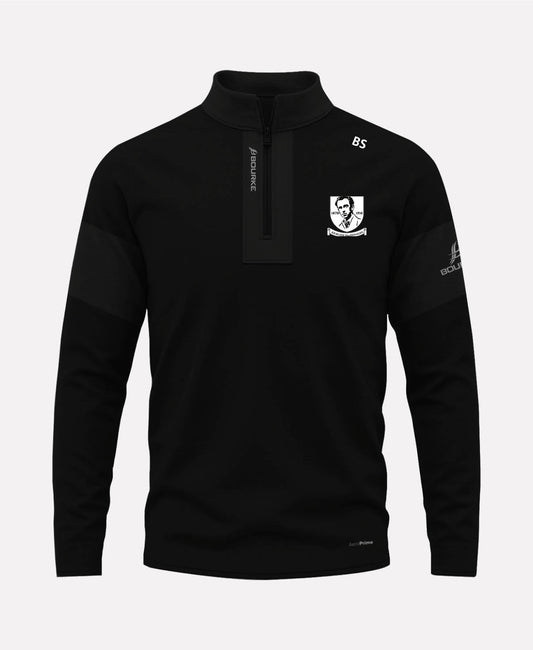 Kilruane MacDonaghs GAA TEASRA Half Zip (Black)