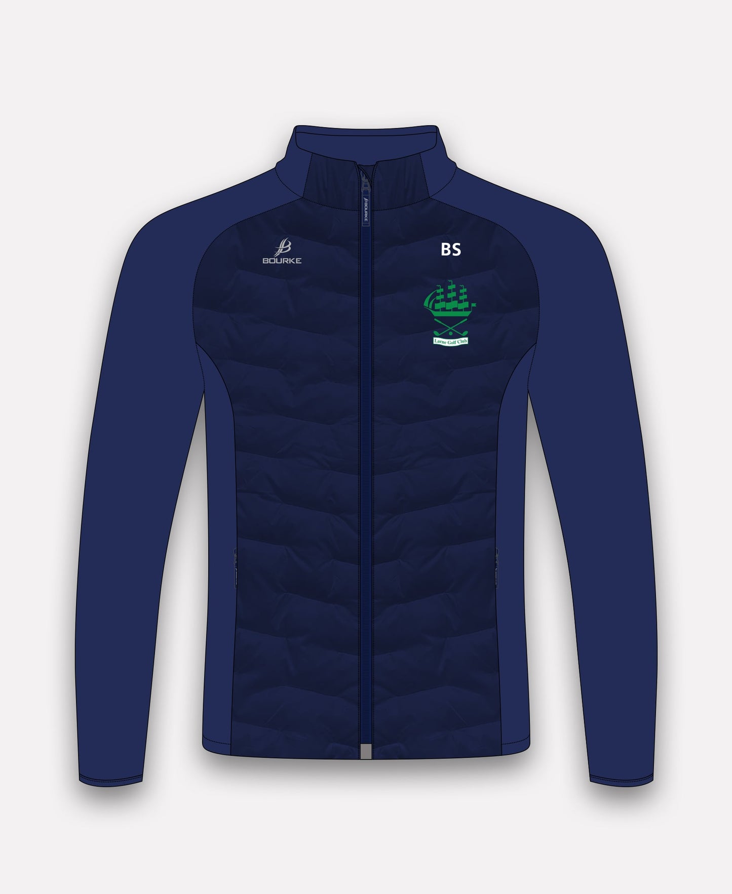 Larne Golf Club Croga Hybrid Jacket (Navy)