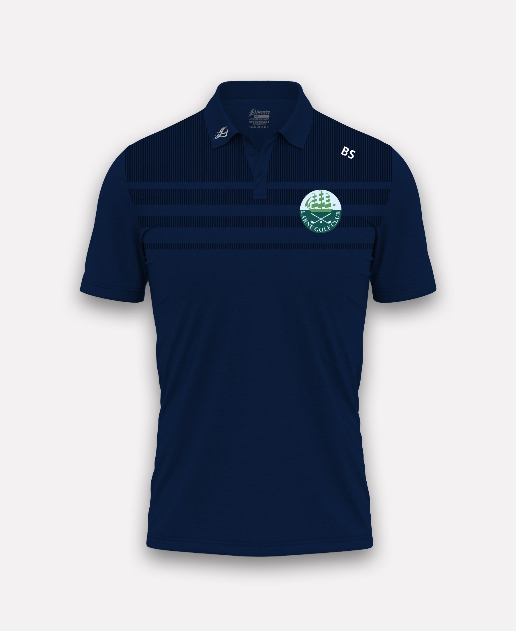 Larne Golf Club TACA Polo Shirt (Navy)