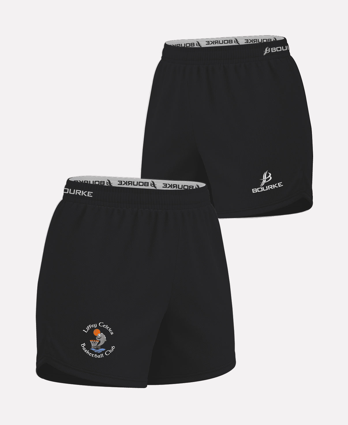Liffey Celtics Flex Shorts (Black)