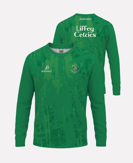 Liffey Celtics Warm Up Crew Neck (Green)