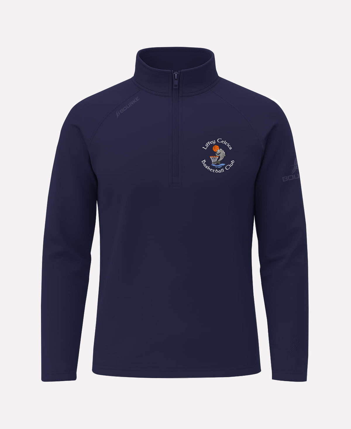 Liffey Celtics CORE Half Zip (Navy)