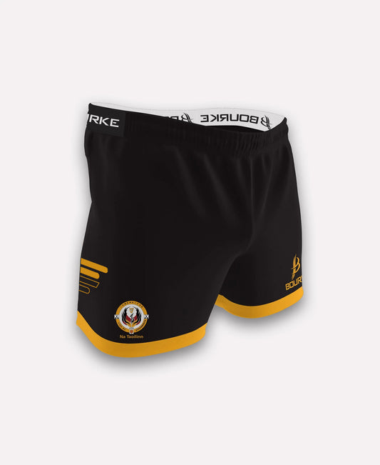 Lisburn Social Hurling Flex Shorts (Black/Amber)