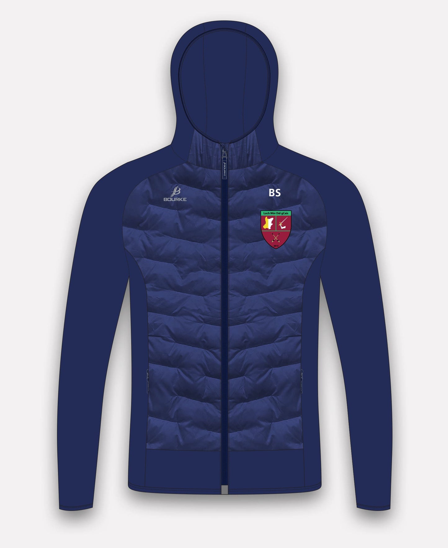 Loch Mór Dal gCais Croga Ladies Hybrid Jacket (Navy)