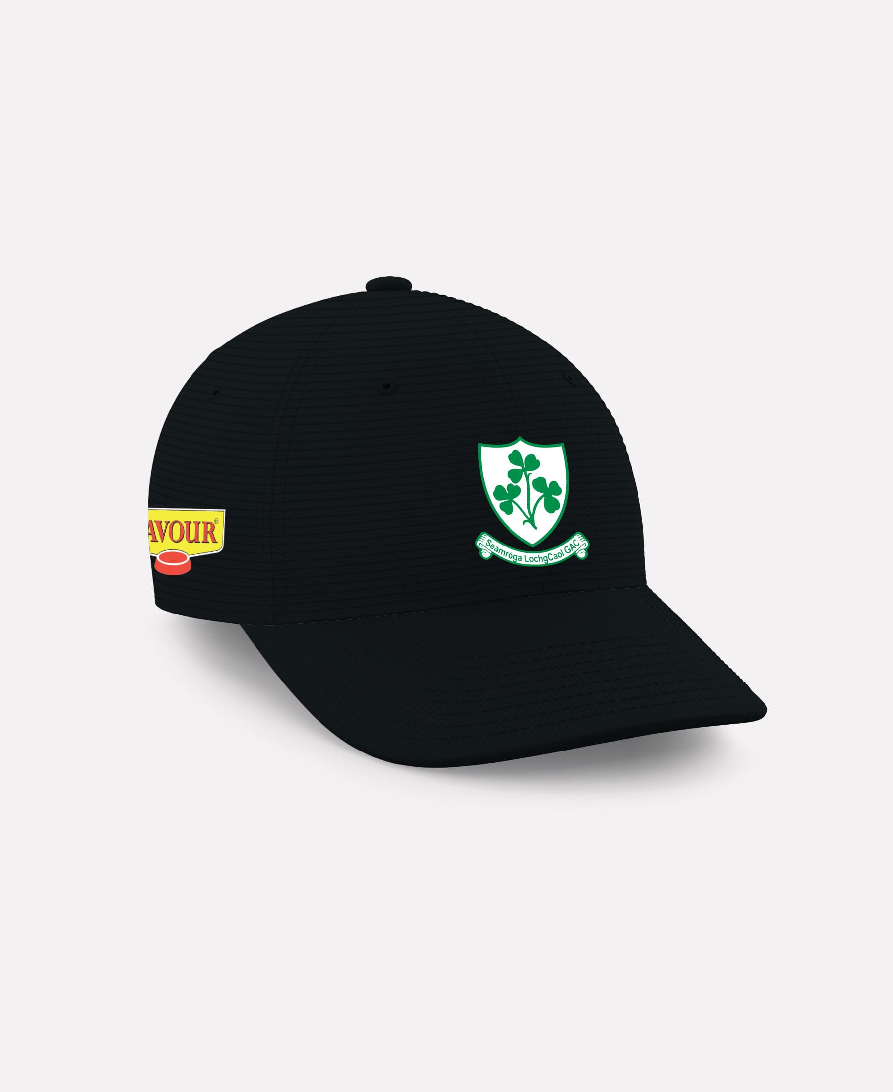 Loughgiel Shamrocks Croga Baseball Cap (Black)