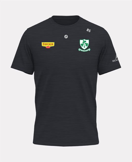Loughgiel Shamrocks SORA T-Shirt (Black)