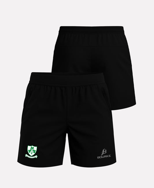 Loughgiel Shamrocks FORTIS Gym Shorts (Black)