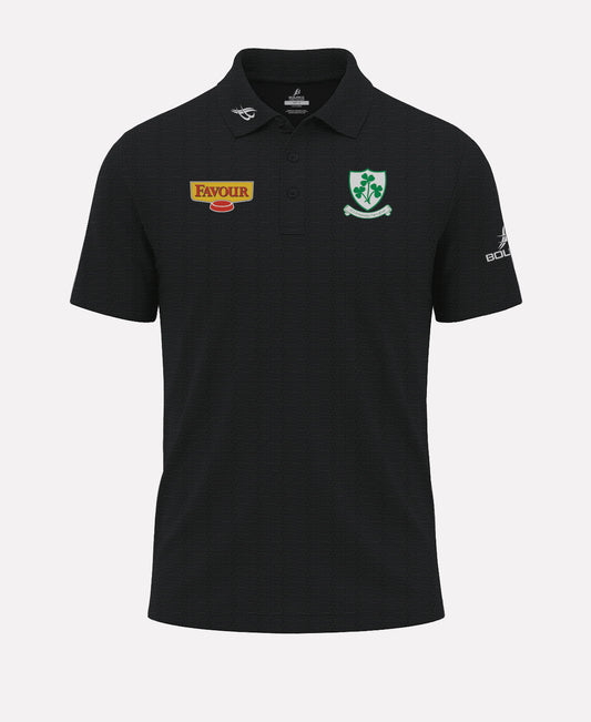 Loughgiel Shamrocks SORA Polo Shirt (Black)