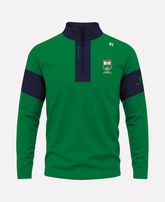 Loughmore Castleiney GAA TEASRA Half Zip (Navy/Green)