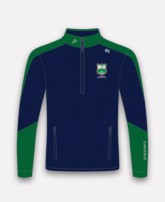 Loughmore Castleiney GAA Croga Half Zip (Navy/Green)