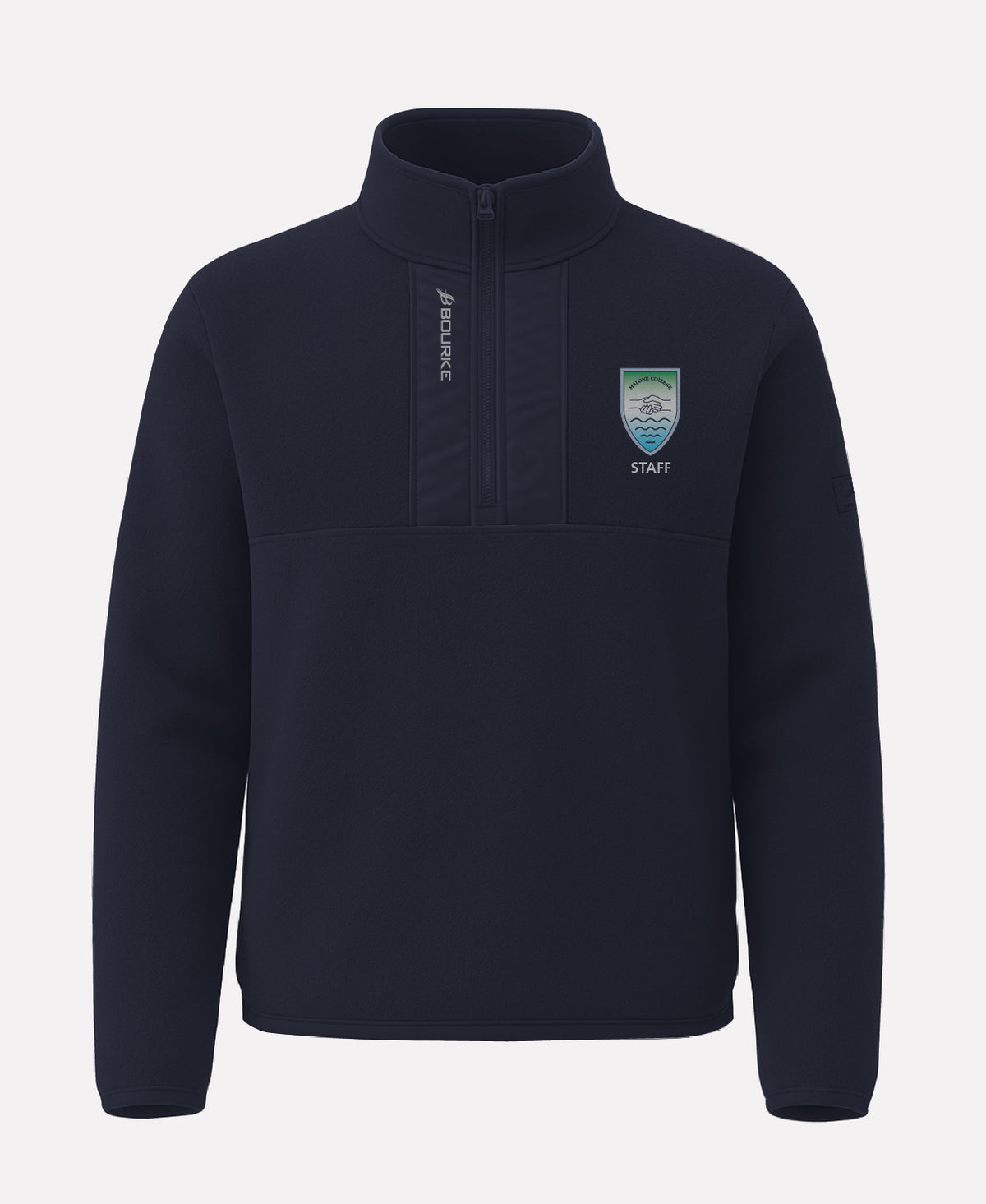 Malone College Belfast STAFF TEASRA Half Zip Fleece (Navy)