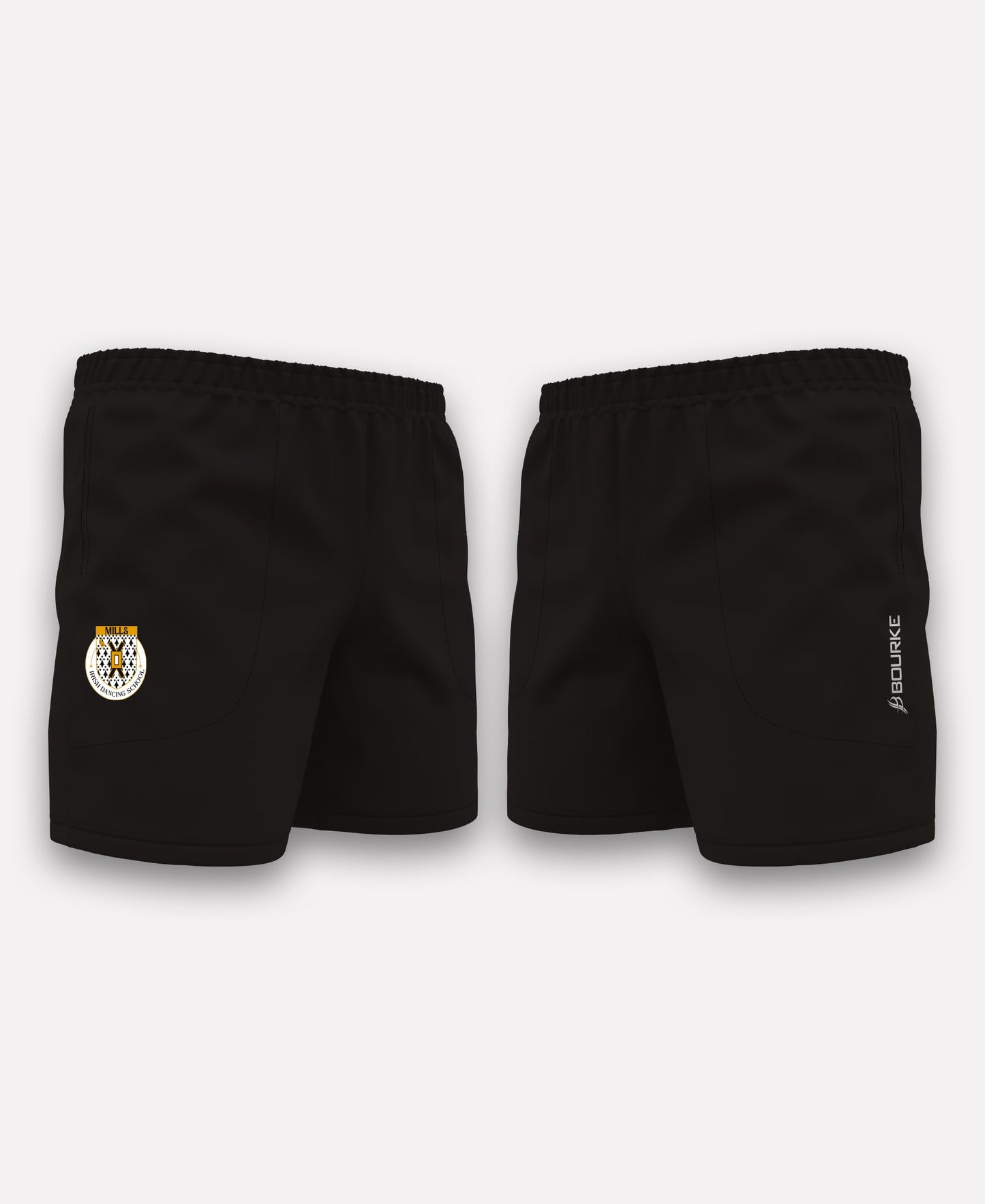 Mills Irish Dancing TACA Gym Shorts (Black)