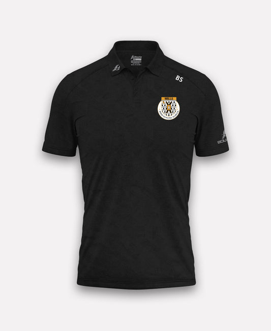 Mills Irish Dancing BARR Polo Shirt (Black)