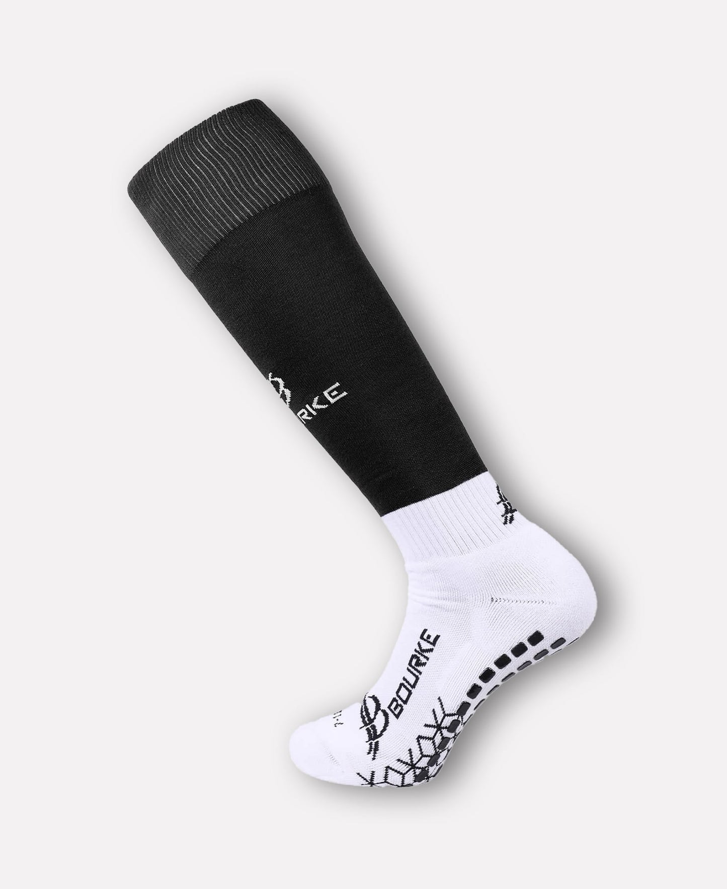 Get Out And Talk FC Miniz XL Socks (Black/White)