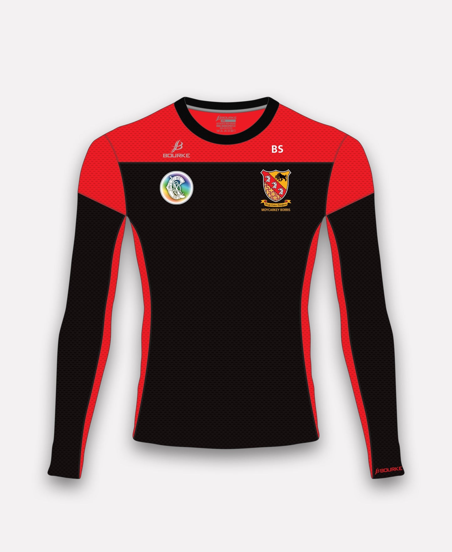 Moycarkey Borris Camogie TACA Crew Neck (Black/Red)