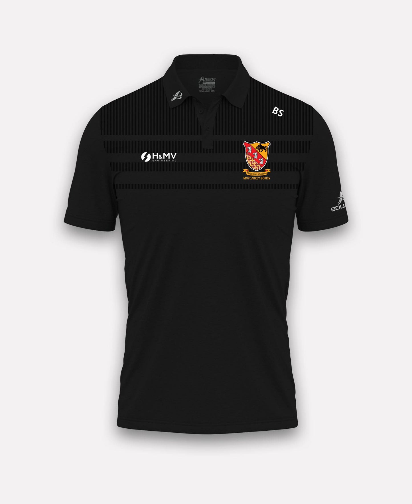 Moycarkey Borris GAA TACA Polo Shirt (Black)