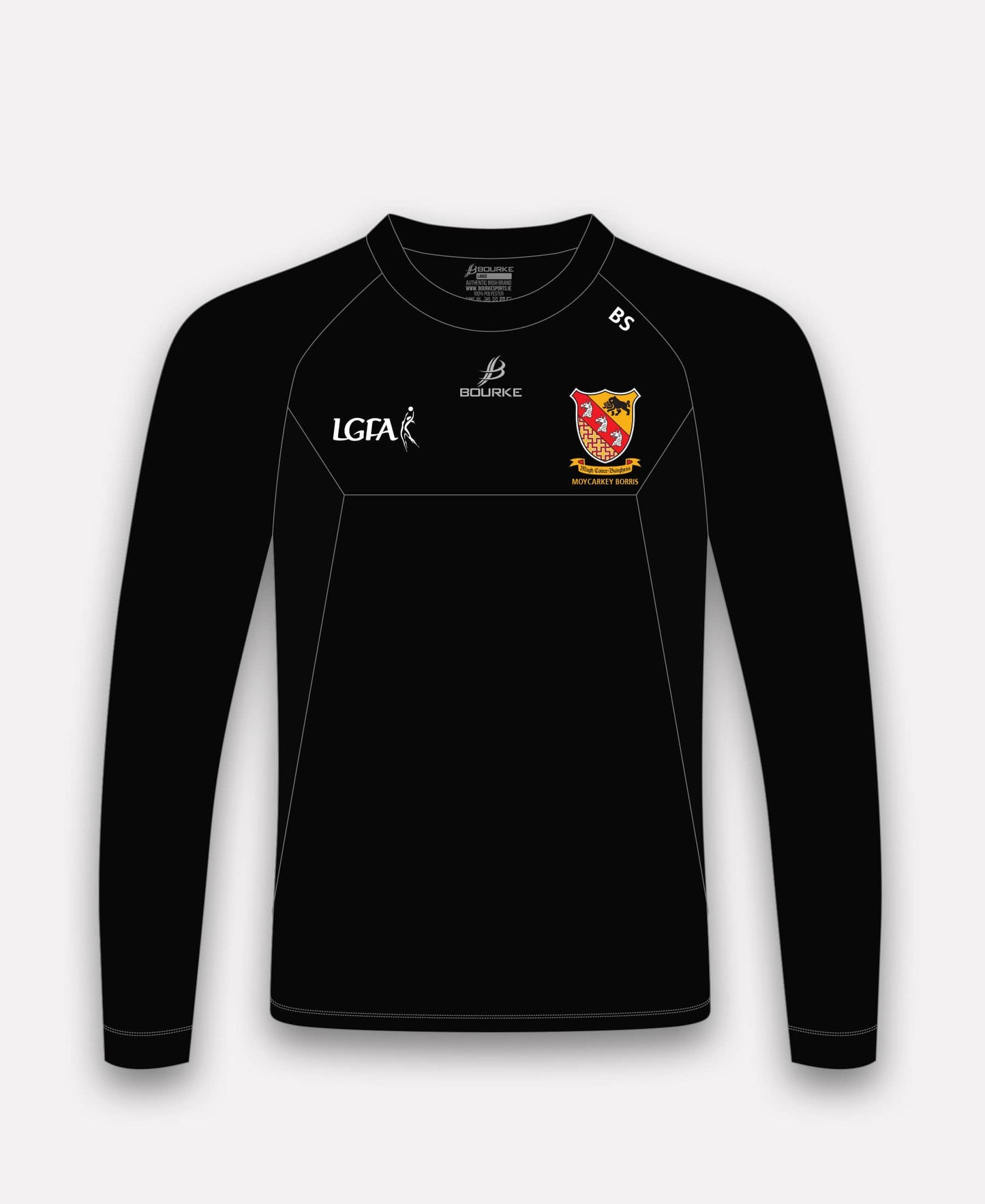 Moycarkey Borris LGFA BARR Crew Neck (Black)