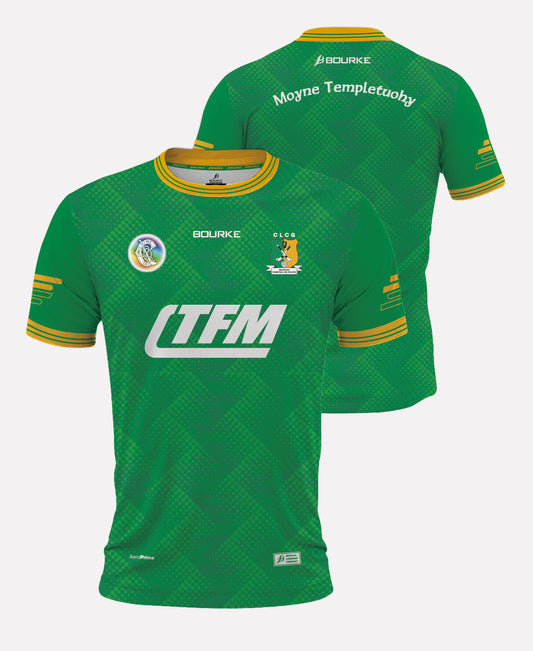 Moyne Templetuohy Camogie Training Jersey 26/27 (Green/Navy)