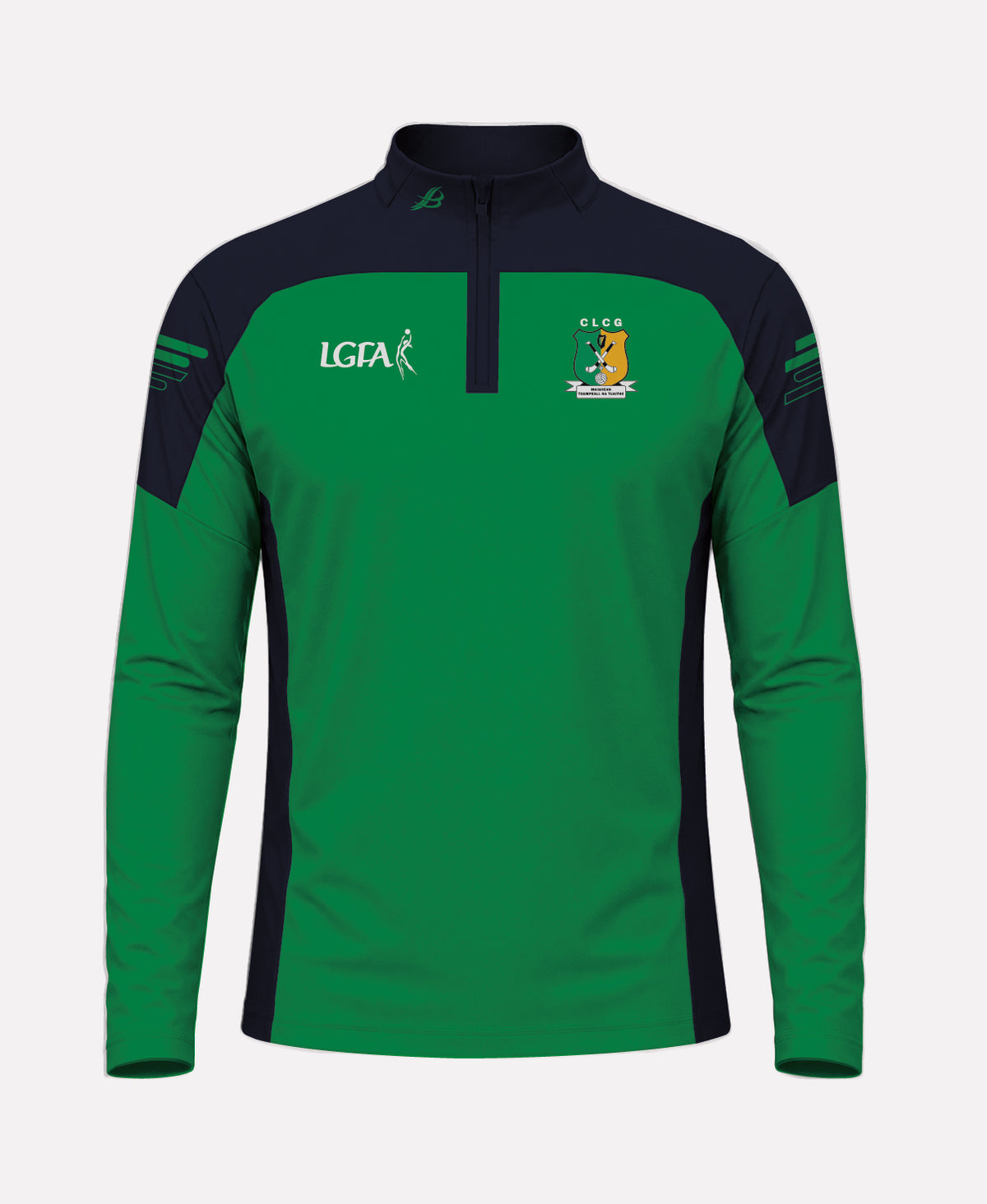 Moyne Templetuohy LGFA SORA Half Zip (Navy/Green)