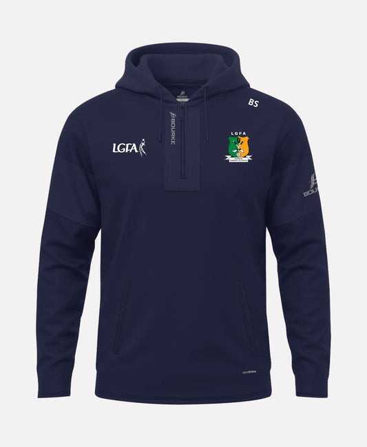 Moyne Templetuohy LGFA TEASRA Half Zip Hoodie (Navy)