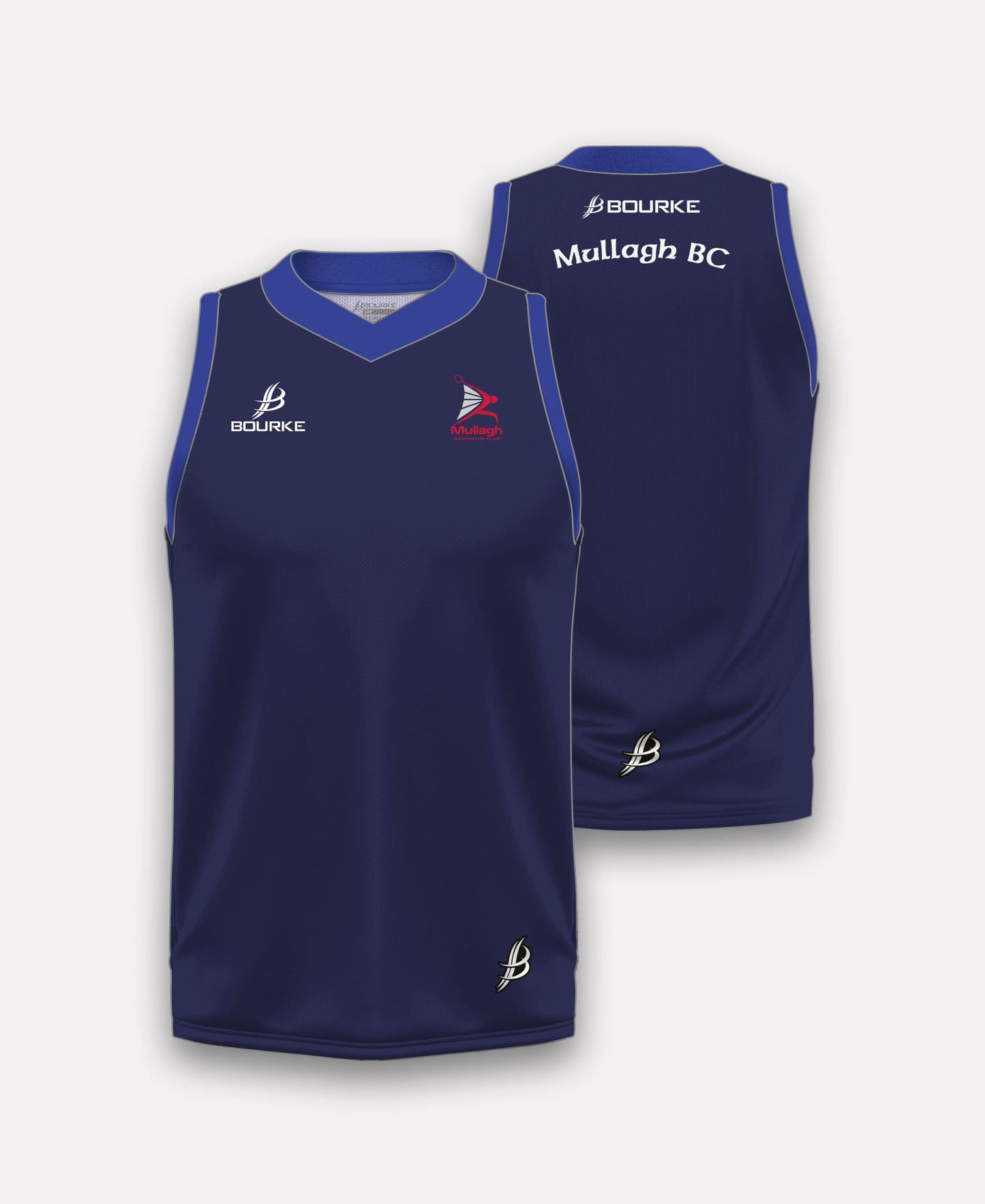 Mullagh Badminton Club Singlet (Navy)