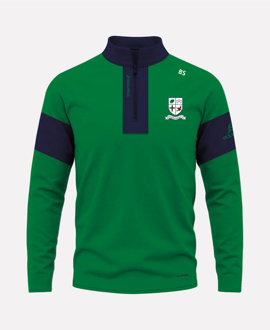 Na Fianna LGFA TEASRA Half Zip (Navy/Green)