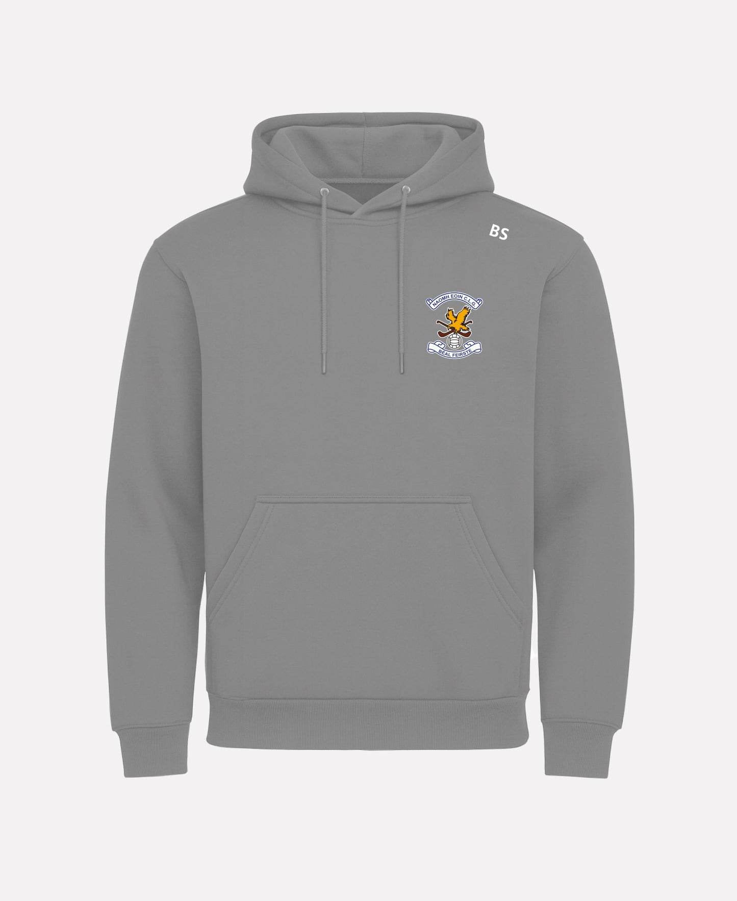 Naomh Eoin GAA Belfast TEASRA Pullover Hoodie (Grey)