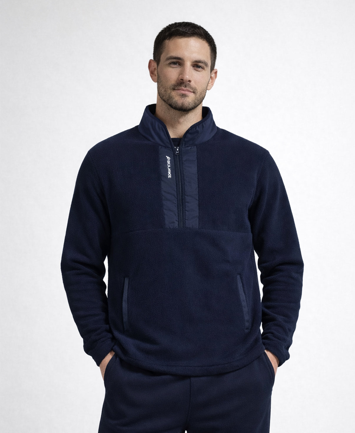 TEASRA Half Zip Fleece (Navy)