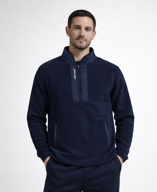 TEASRA Half Zip Fleece (Navy)