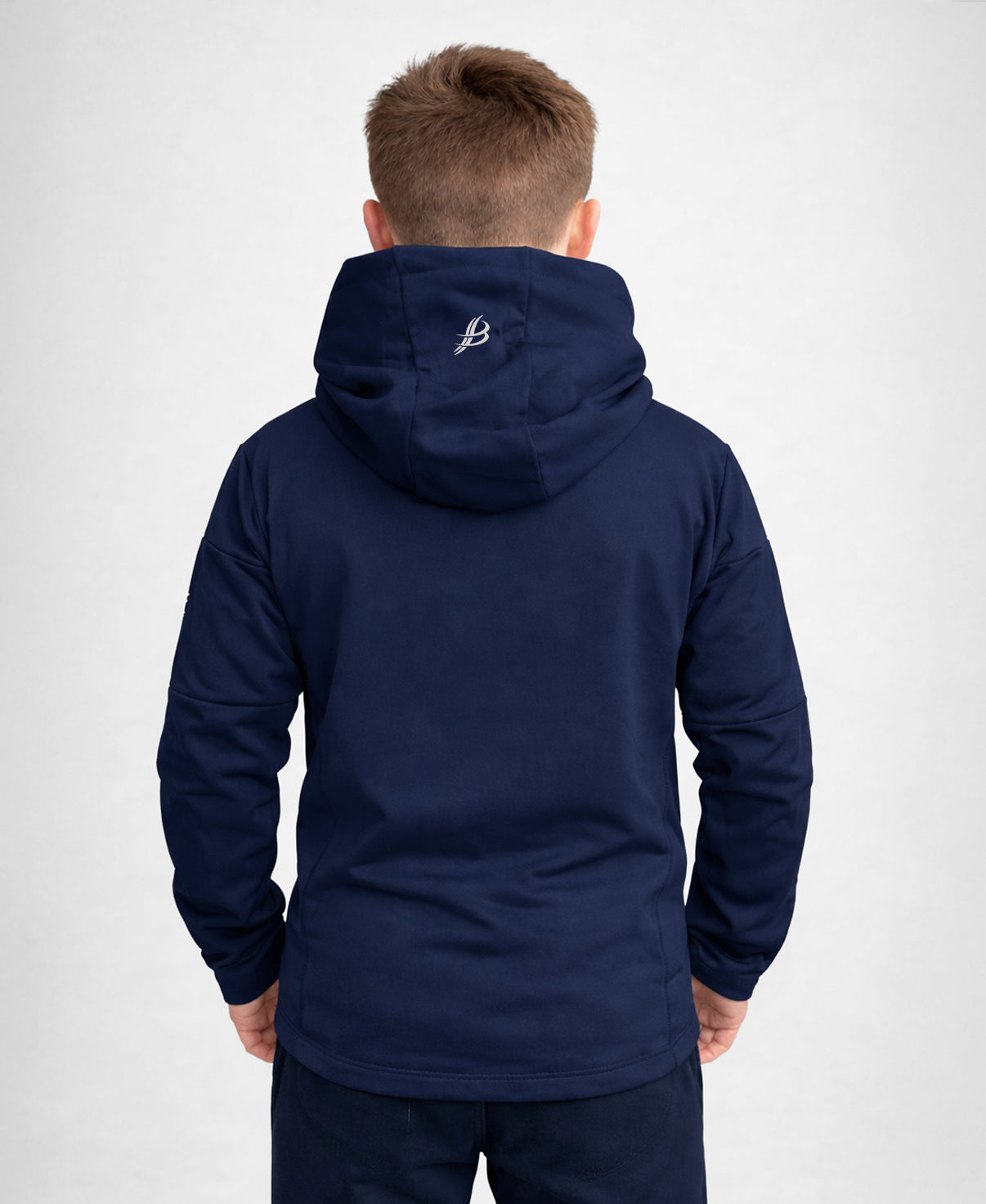 TEASRA Kids Half Zip Hoodie (Navy)