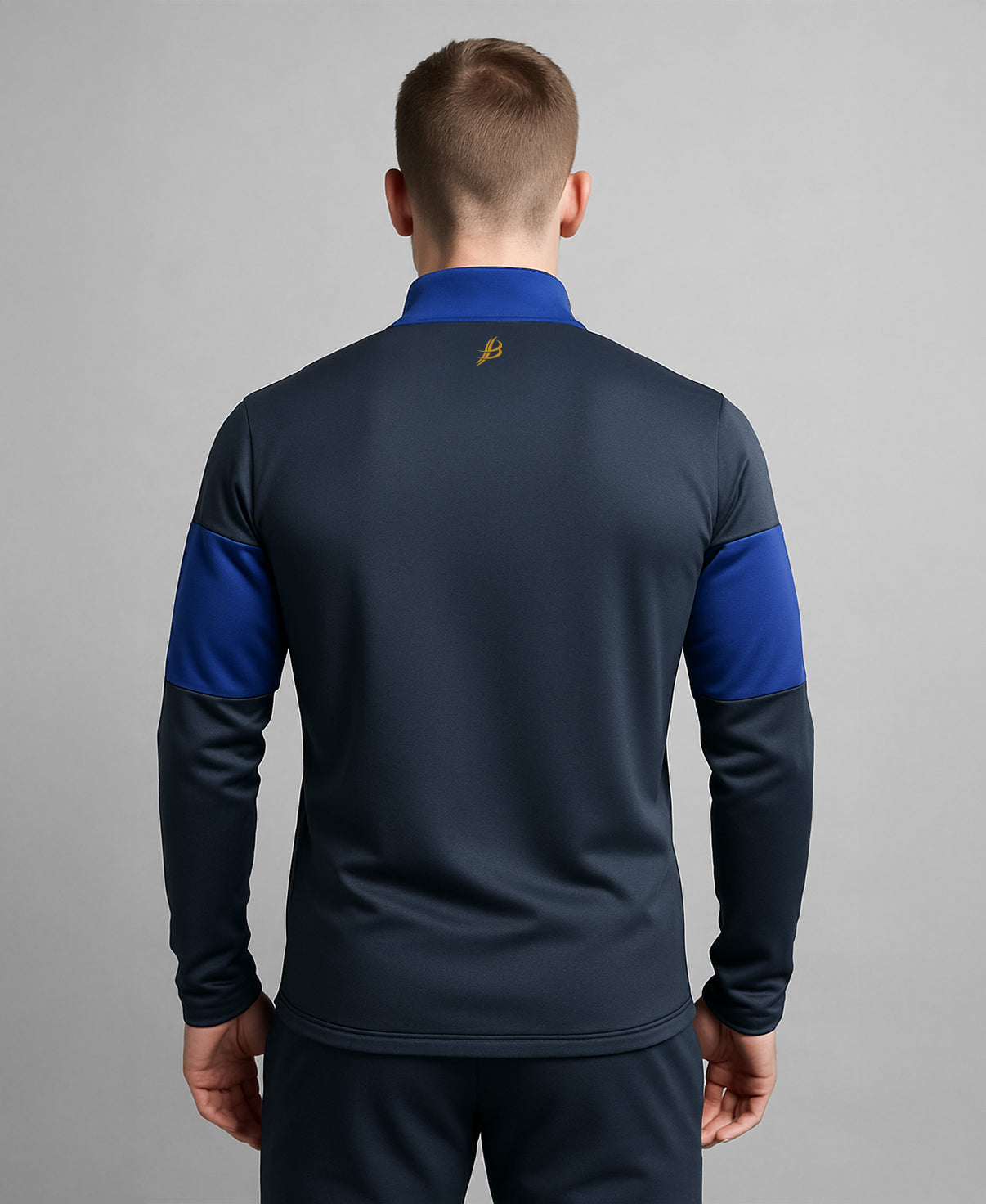 TEASRA Adult Half Zip (Navy/Blue/Amber)