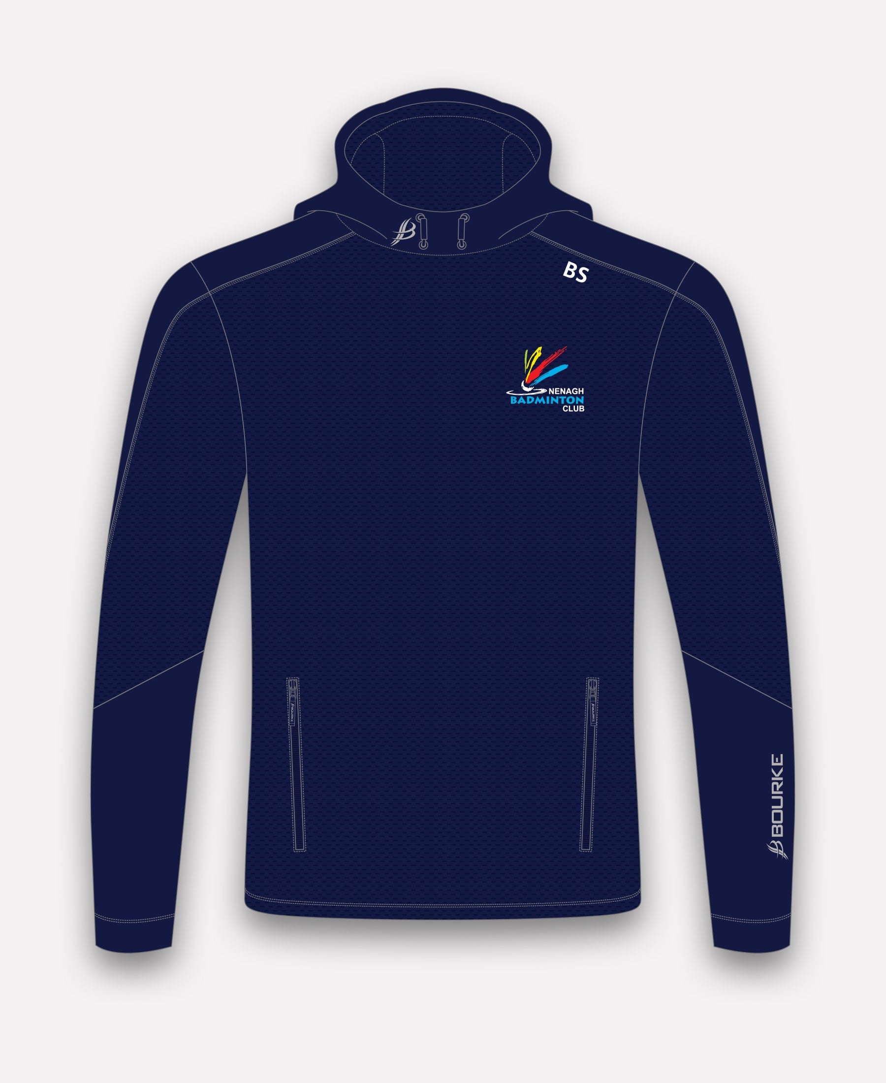 Nenagh Badminton Club Croga Hoody (Navy)