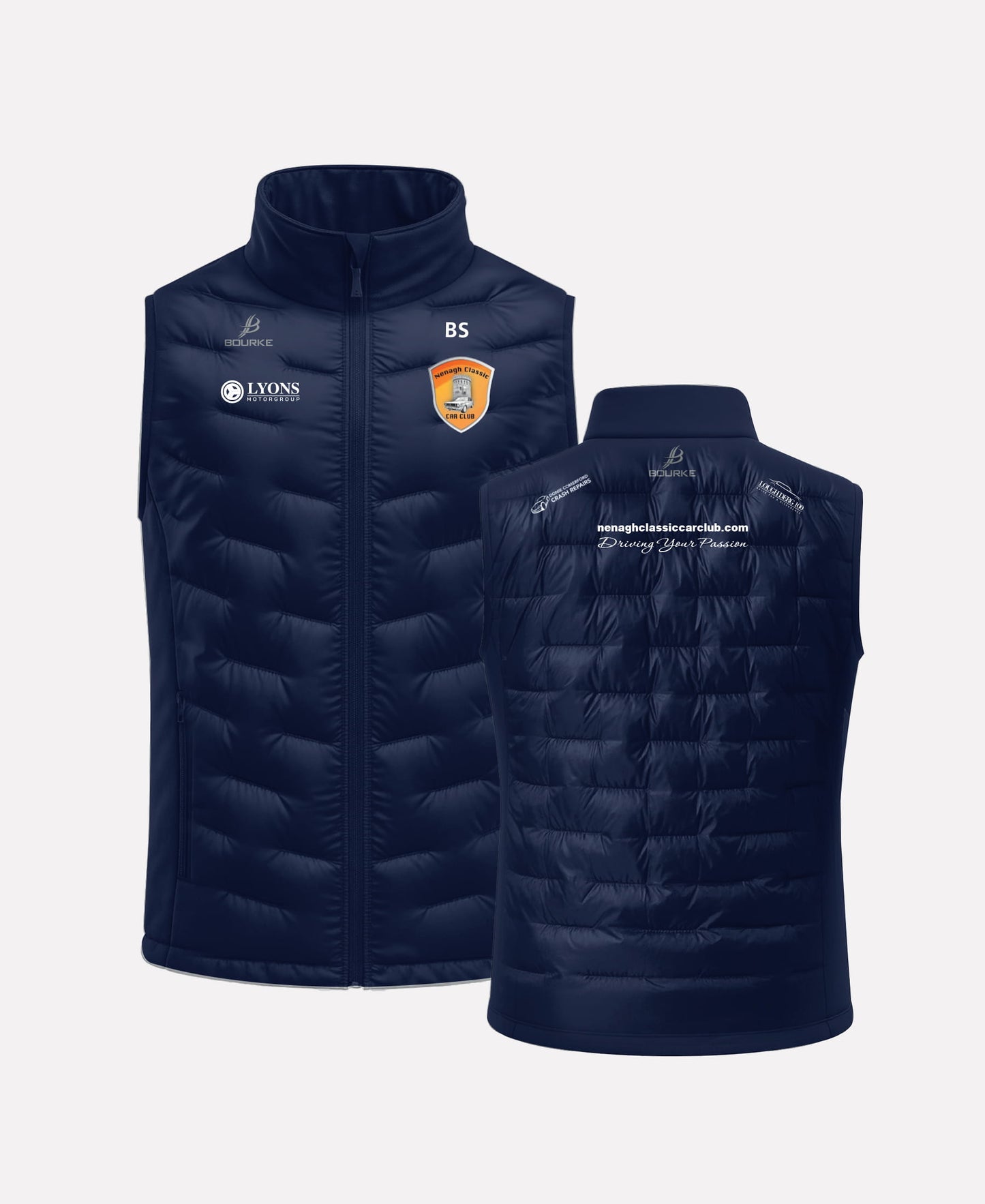Nenagh Classic Car Club  Croga Hybrid Gilet (Navy)