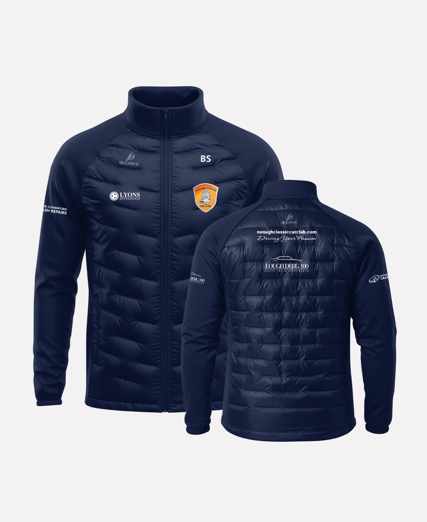 Nenagh Classic Car Club  Croga Hybrid Jacket (Navy)