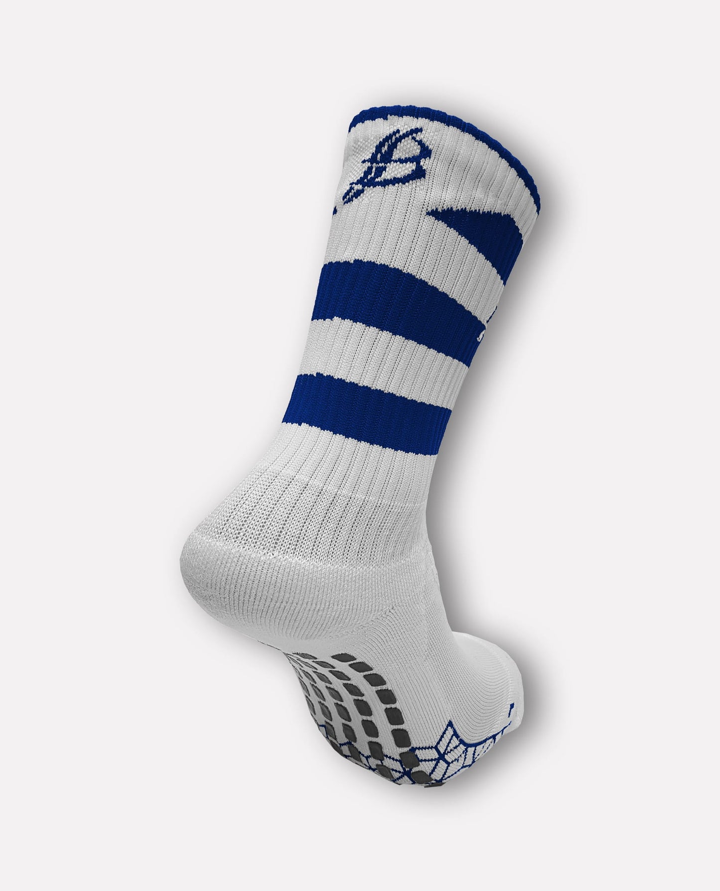 Lisdowney Miniz Hooped Socks (Blue/White)