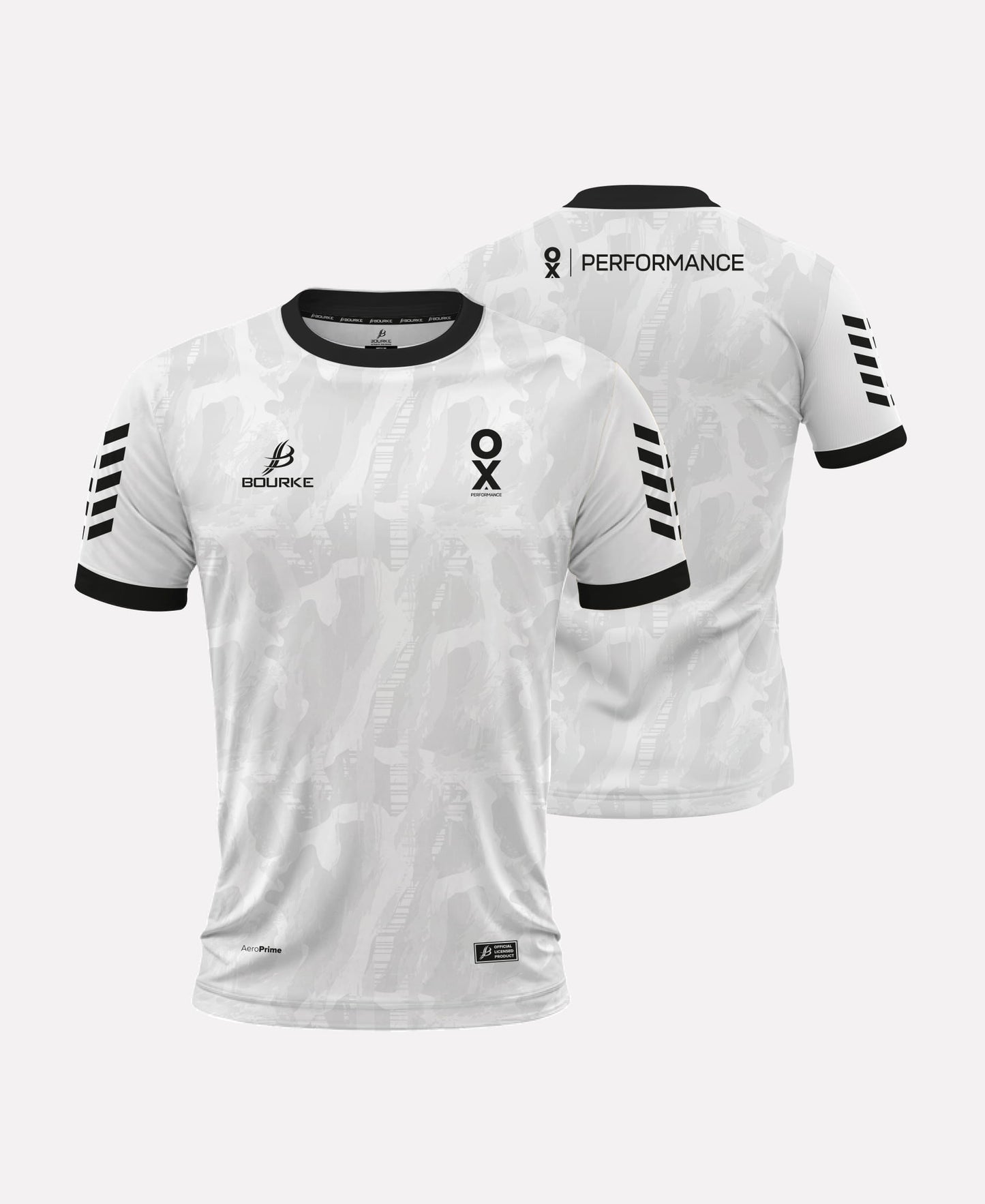 OX Performance White Jersey (White/Black)