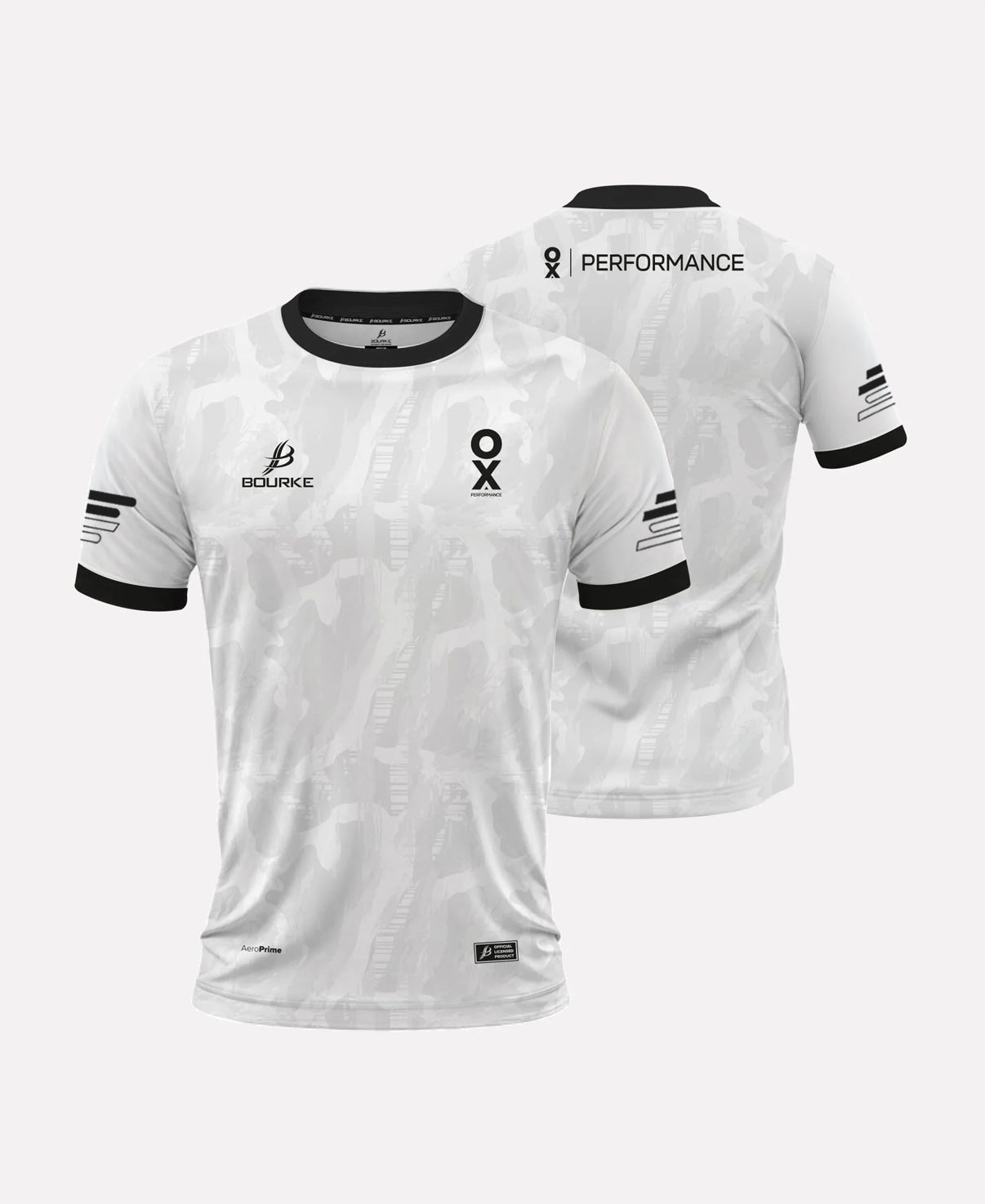 OX Performance White Jersey (White/Black)