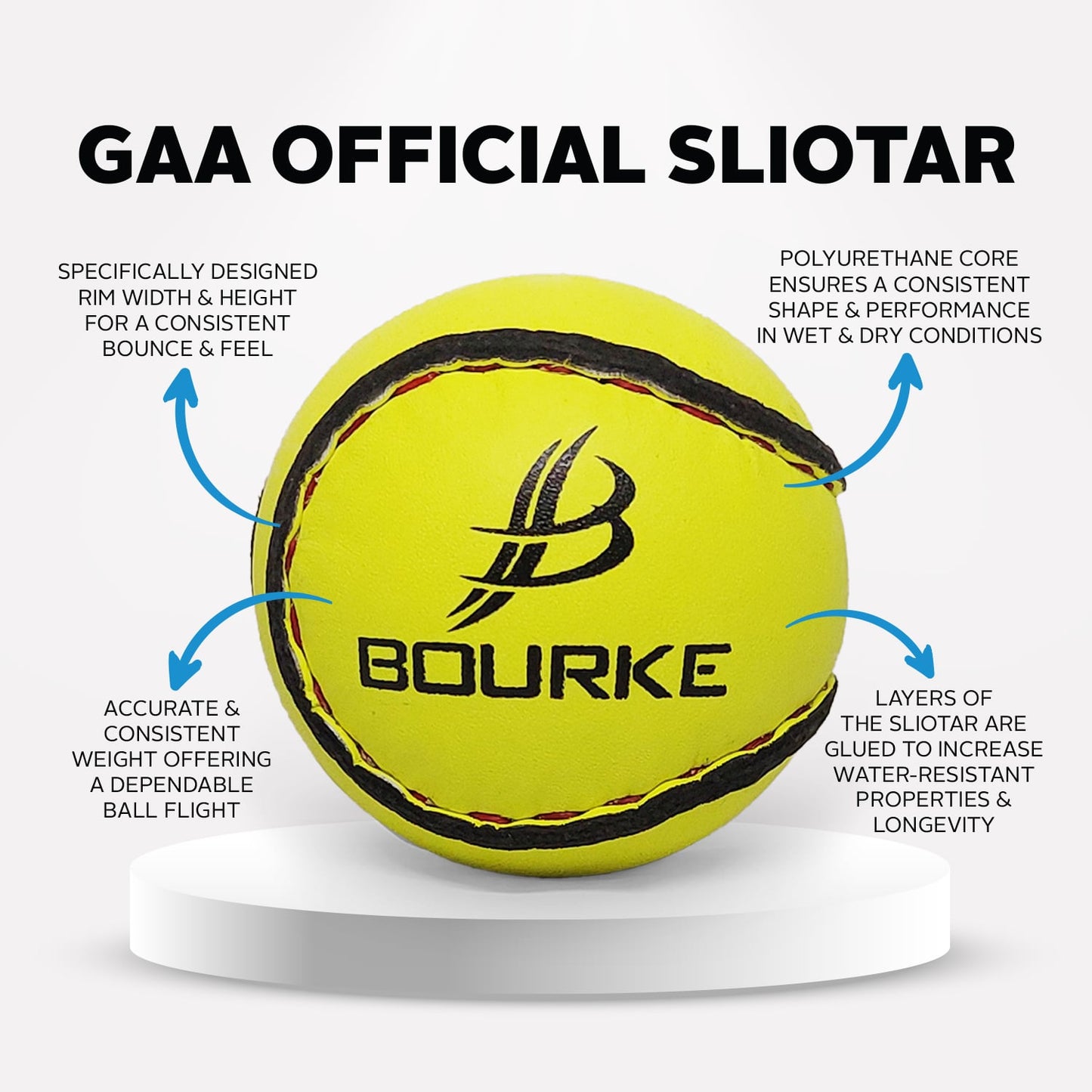 Official Sliotar (Size 4)