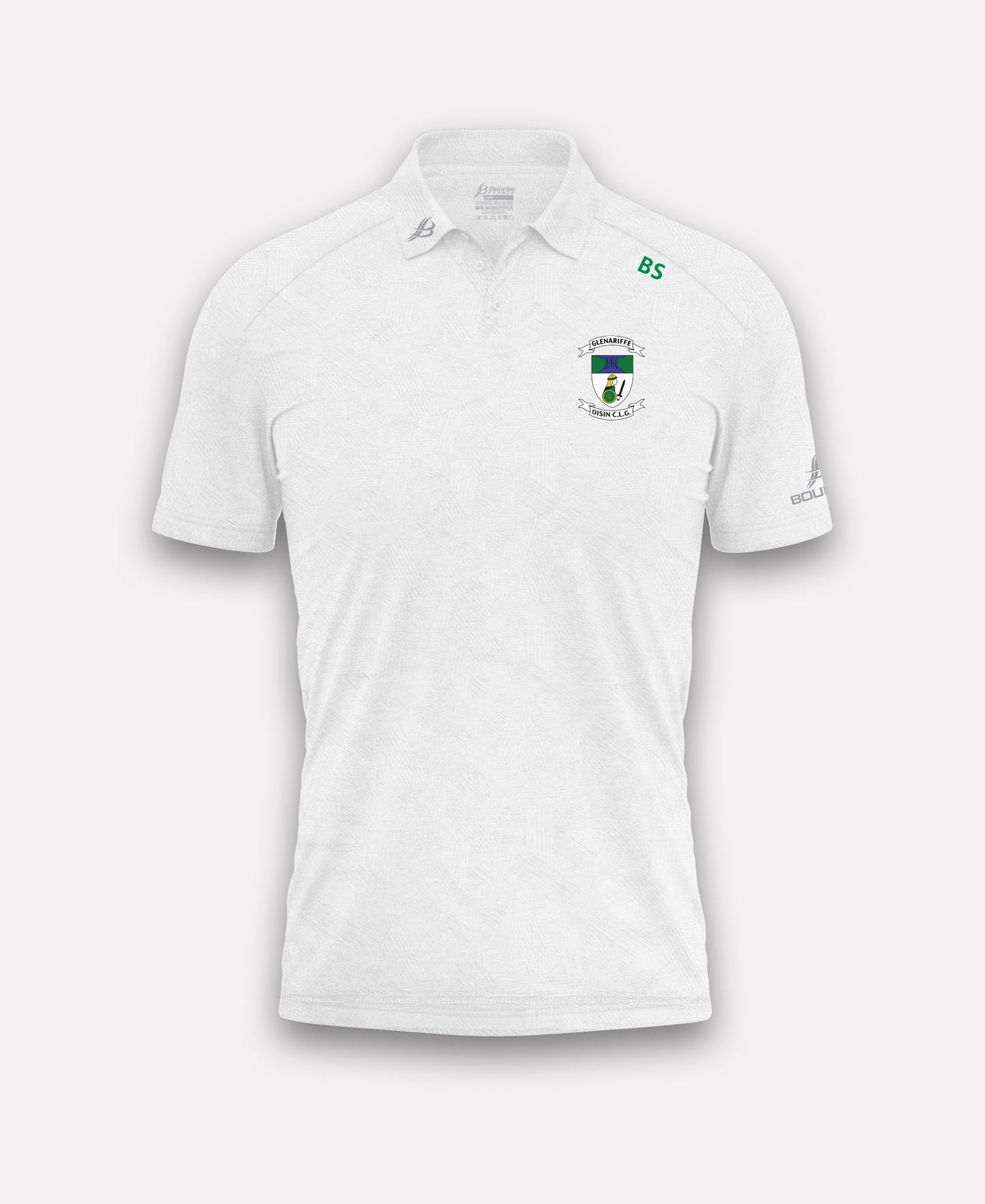 Oisin Glenariffe BARR Polo Shirt (White)