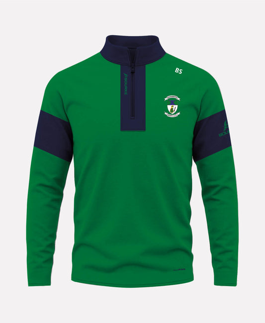Oisin Glenariffe TEASRA Half Zip (Navy/Green)
