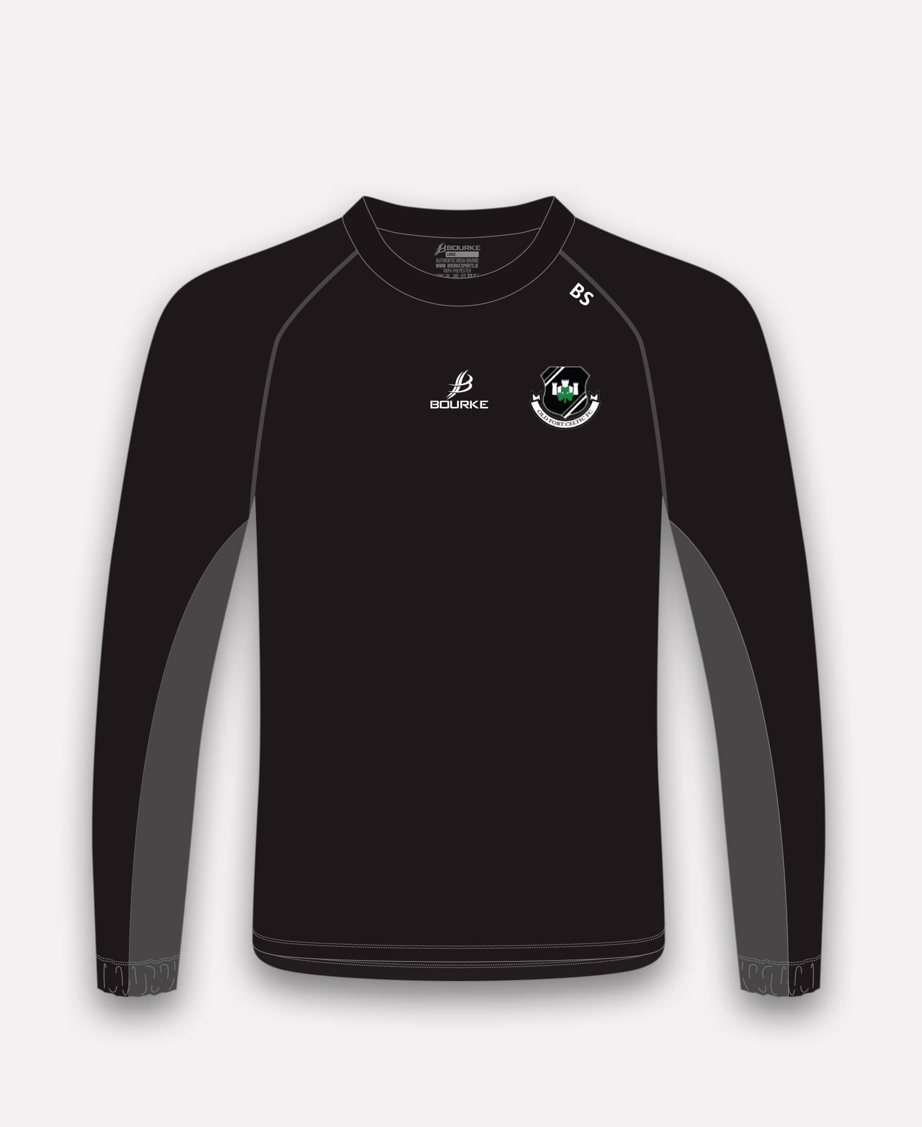 Old Fort Celtic FC TIRIM Windcheater (Black)