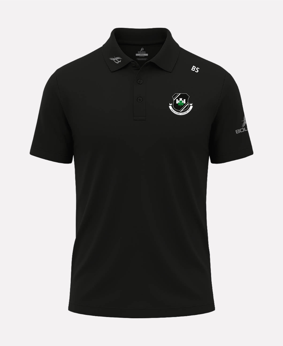 Old Fort Celtic FC FORTIS Polo Shirt (Black)