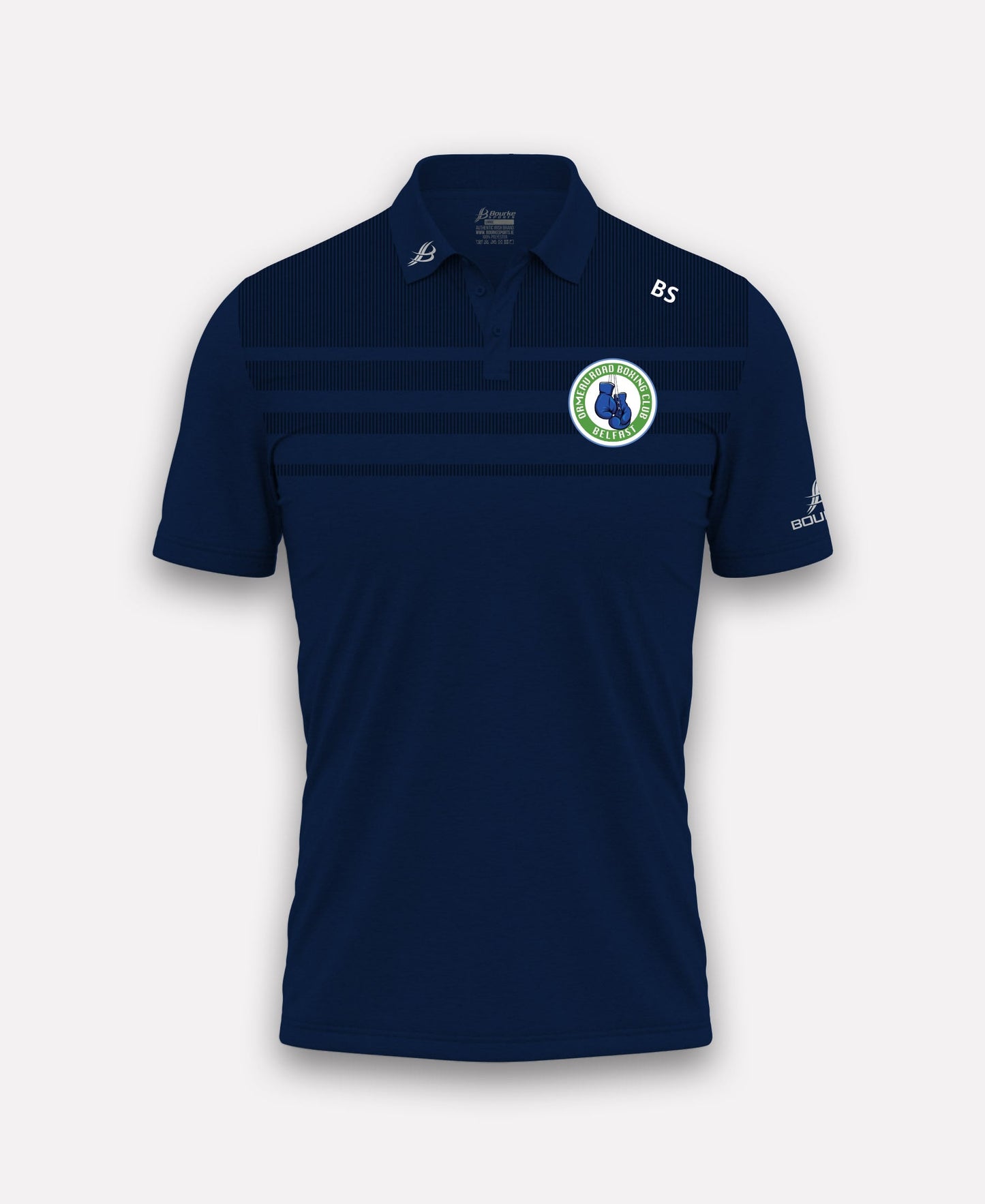 Ormeau Road Boxing Club TACA Polo Shirt Navy