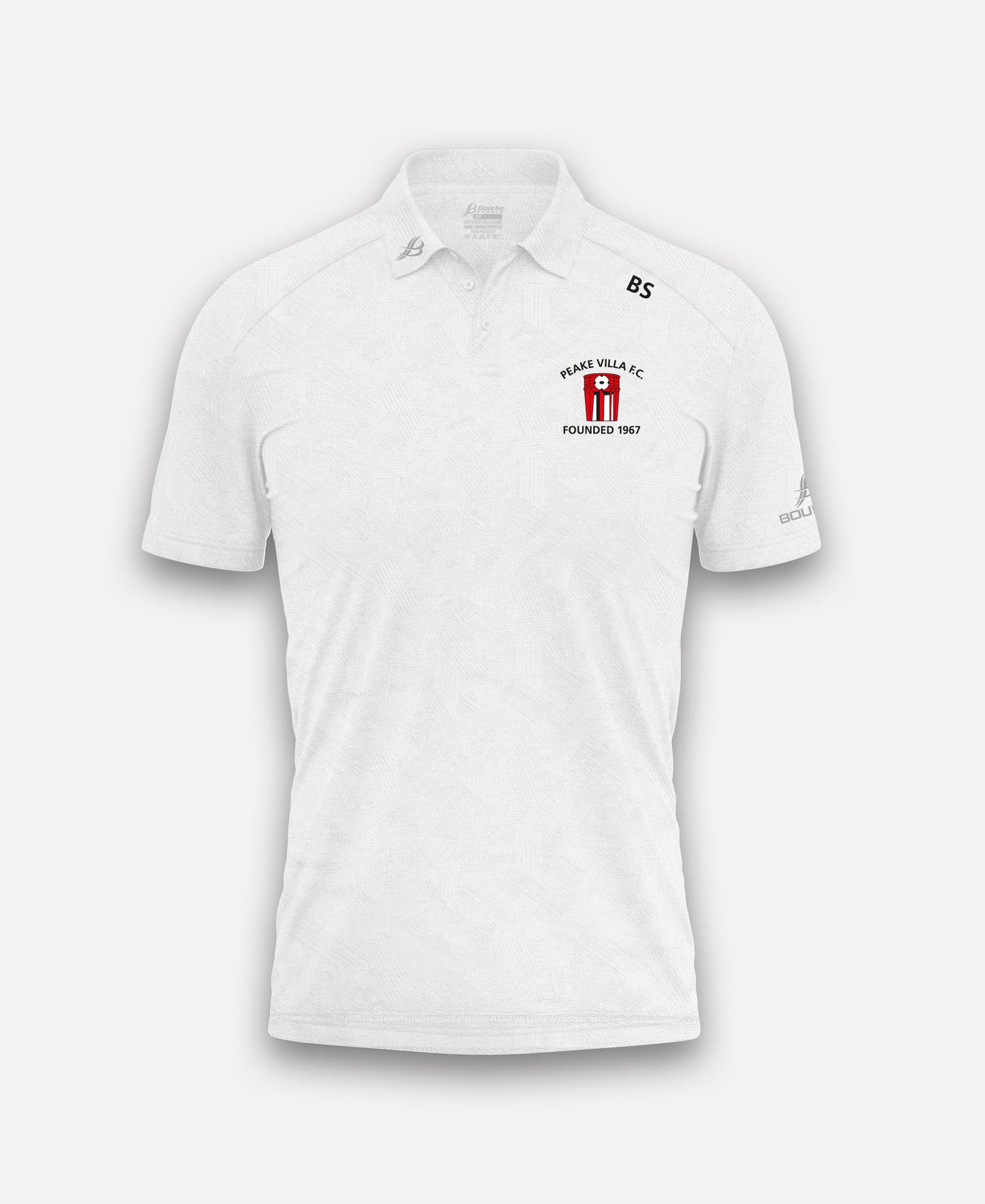 Peake Villa FC BARR Polo Shirt (White)