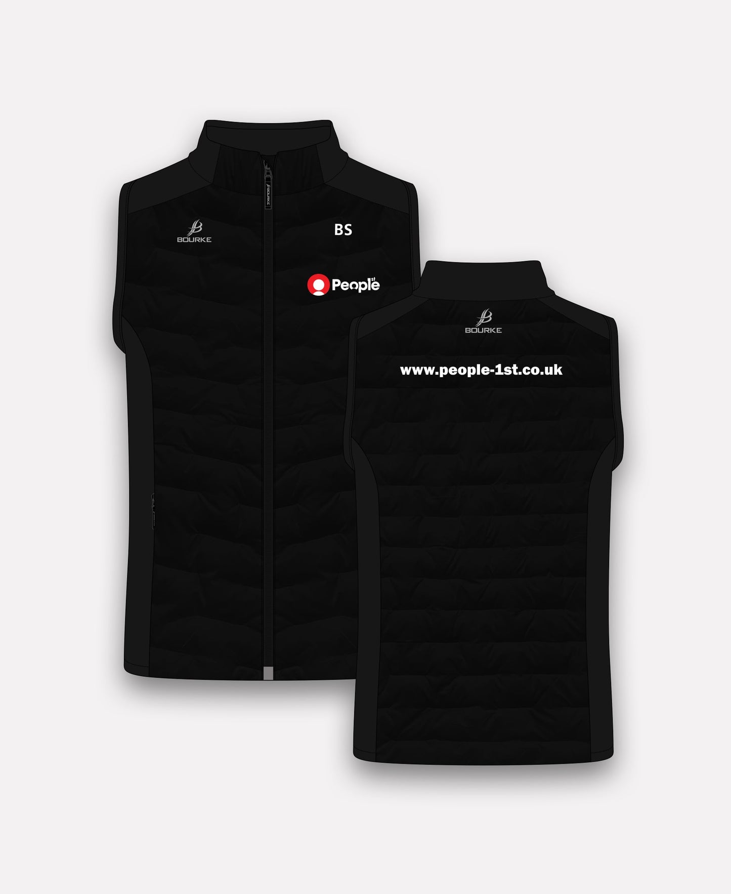 People 1st Croga Hybrid Gilet (Black)