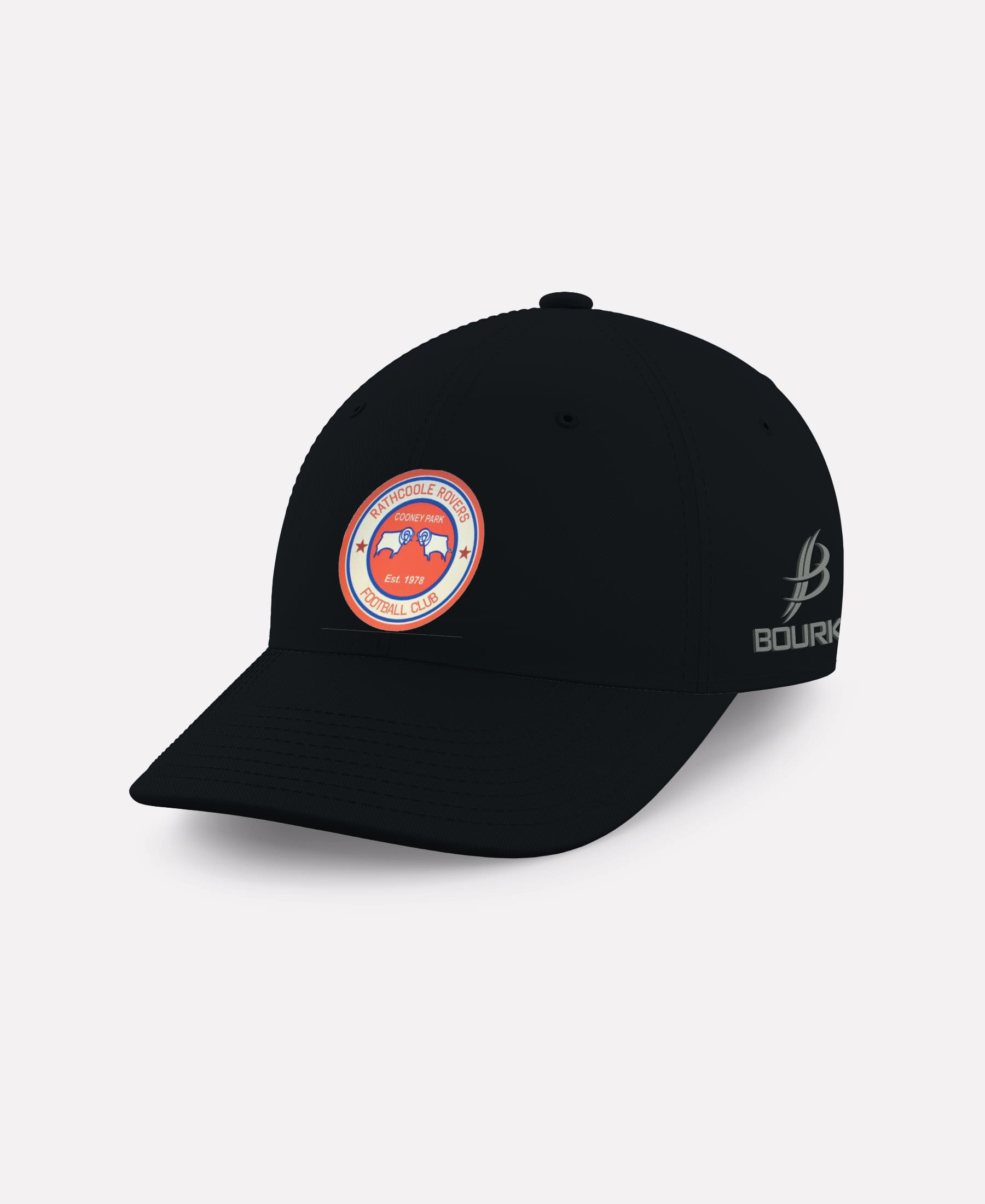 Rathcoole Rovers FC CROGA Baseball Cap (Black)